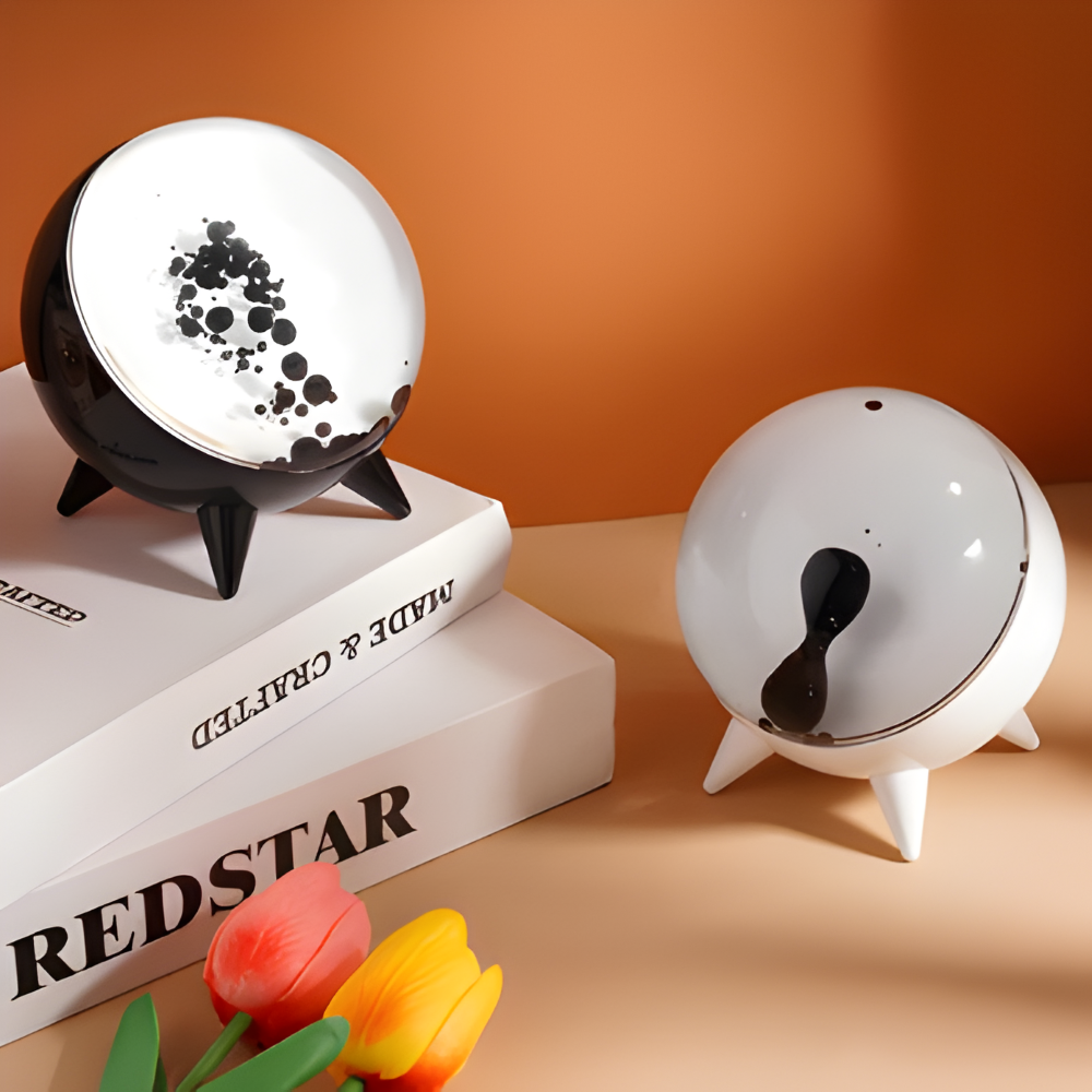 GrooveFlex Ferrofluid - Kabelloser Sound Visualisierer Ferrofluid Speaker