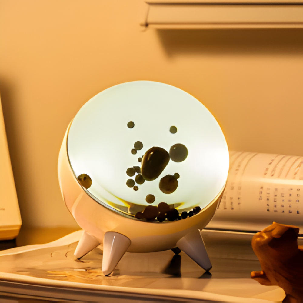 GrooveFlex Ferrofluid - Kabelloser Sound Visualisierer Ferrofluid Speaker