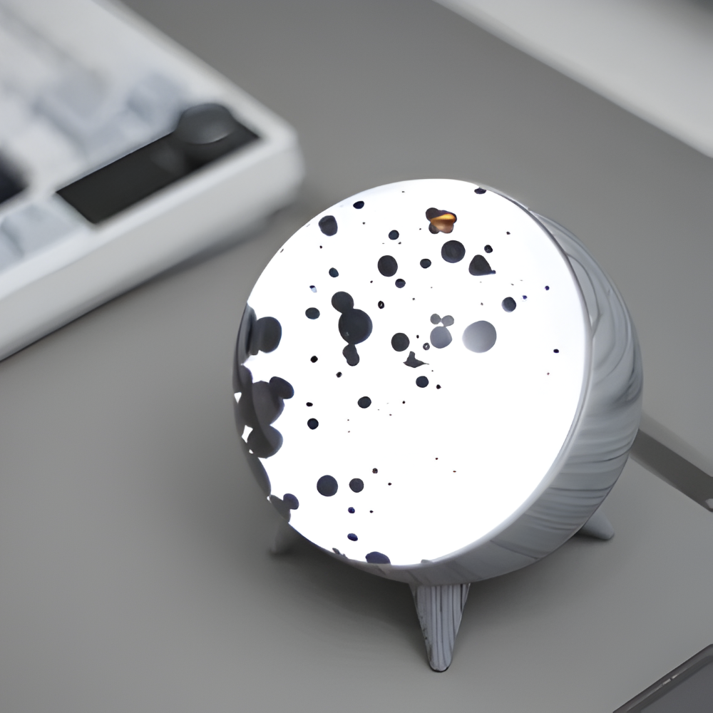 GrooveFlex Ferrofluid - Kabelloser Sound Visualisierer Ferrofluid Speaker