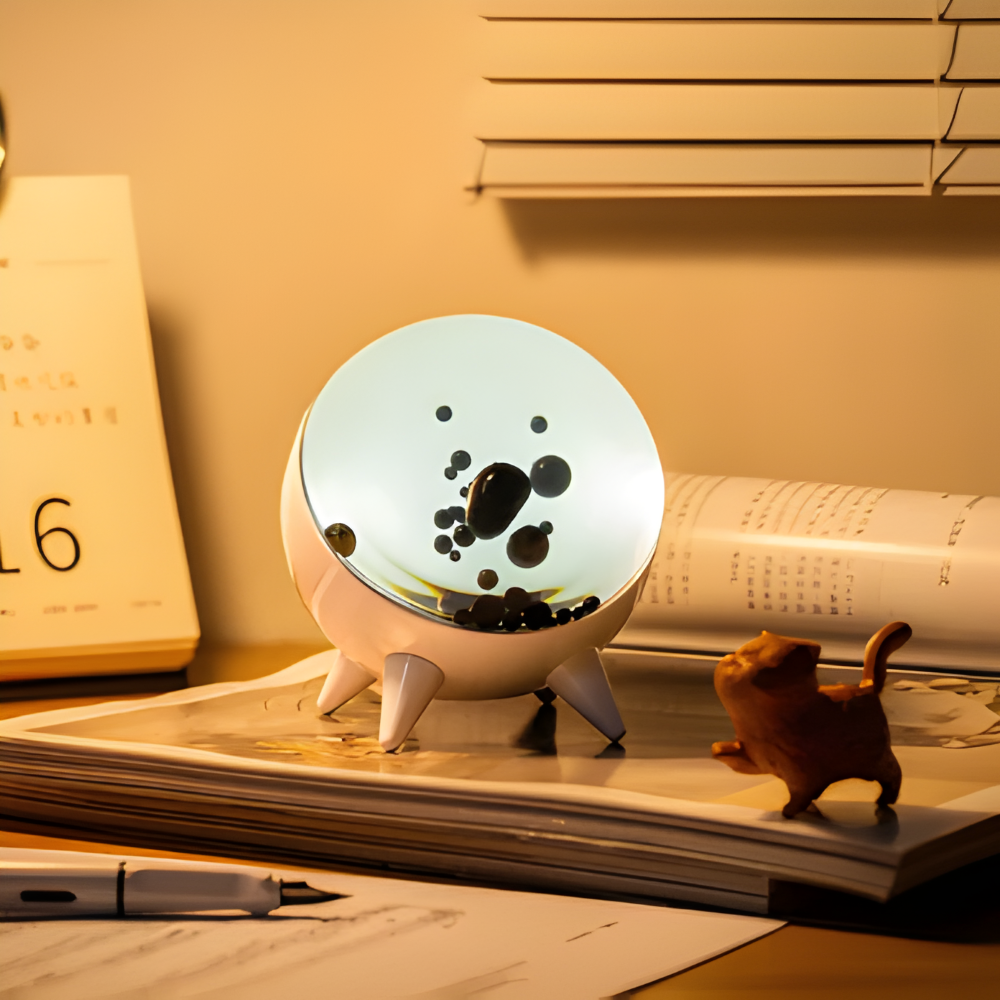GrooveFlex Ferrofluid - Kabelloser Sound Visualisierer Ferrofluid Speaker