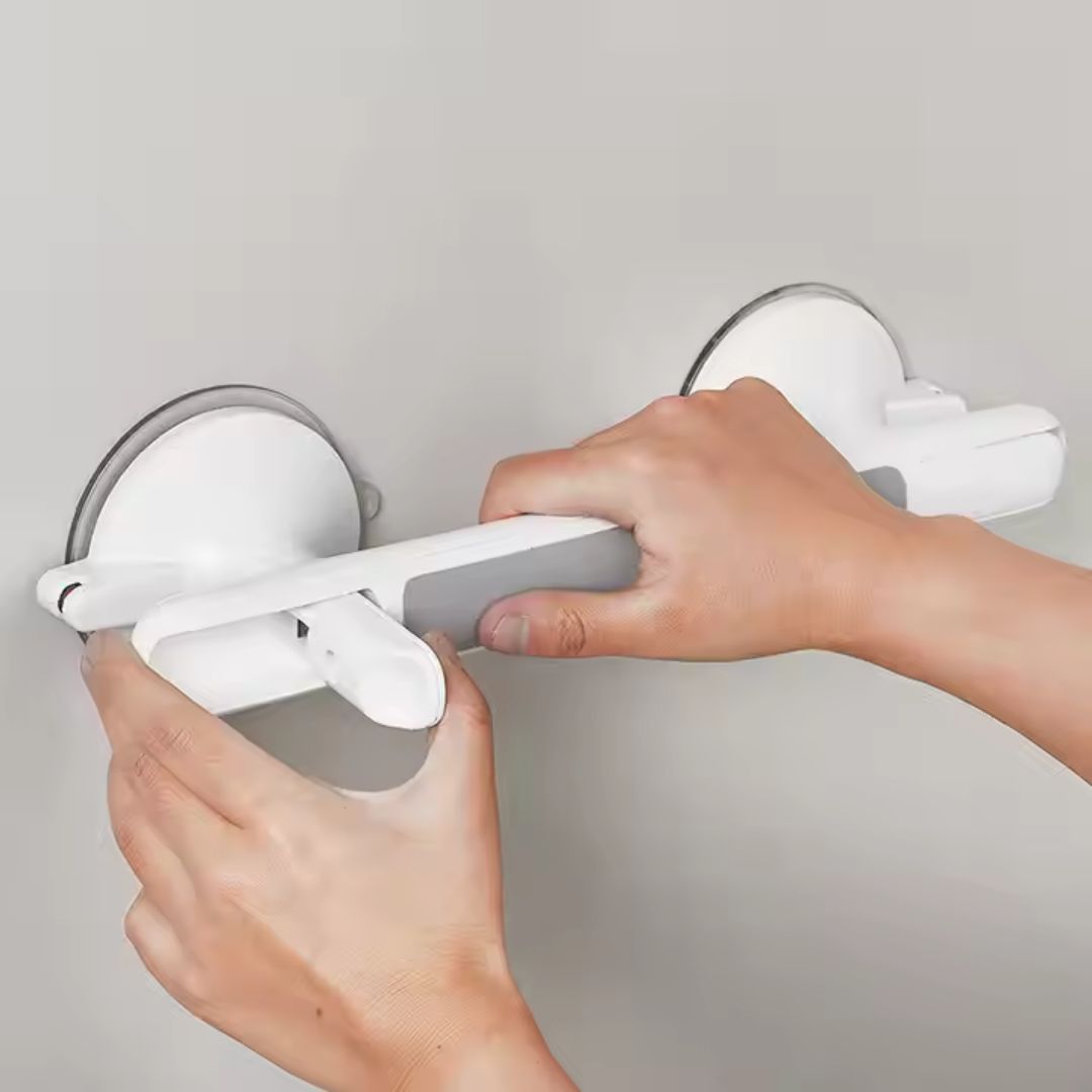 Haltbarer Haltegriff für die Dusche | Ergonomisch, Bohrfrei 7