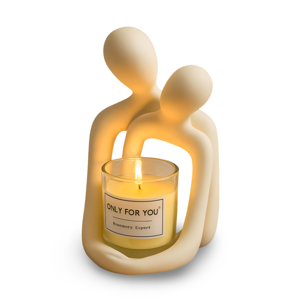 Handgefertigte Hübsche Paar Figuren - Elegante Deko Figuren für Ihr Zuhause