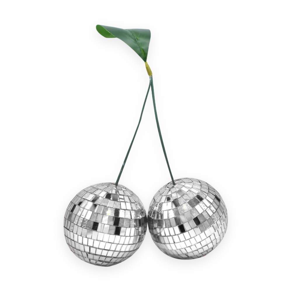 Handgefertigte Kirsch Disco Kugeln - Exquisite Dekorations Ornamente für Bühne und Partystimmung