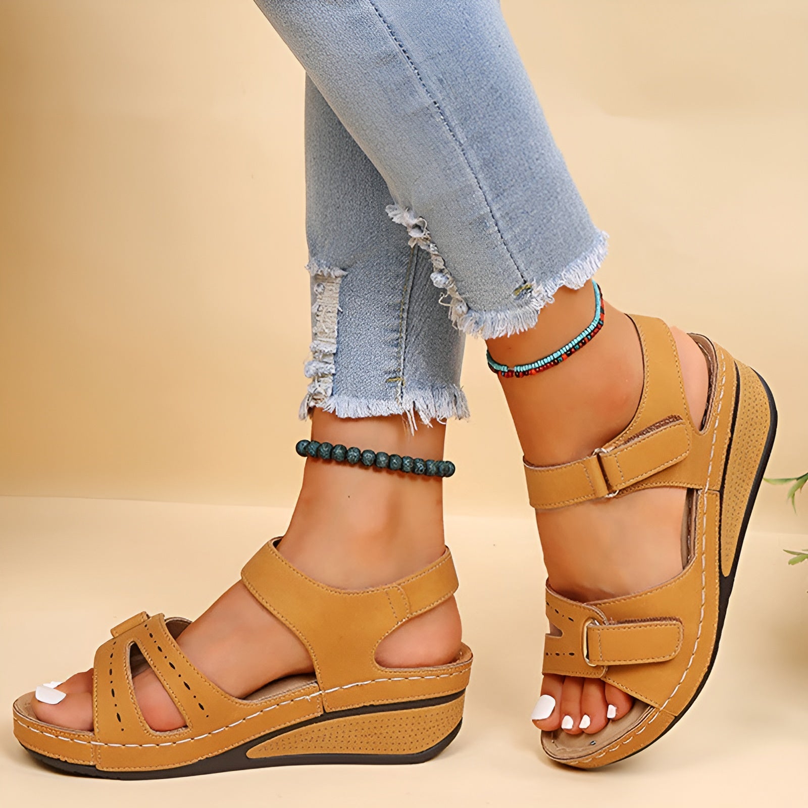 Alice - Orthopädische Ultra-Komfort-Sandalen mit Verstellbaren Riemen
