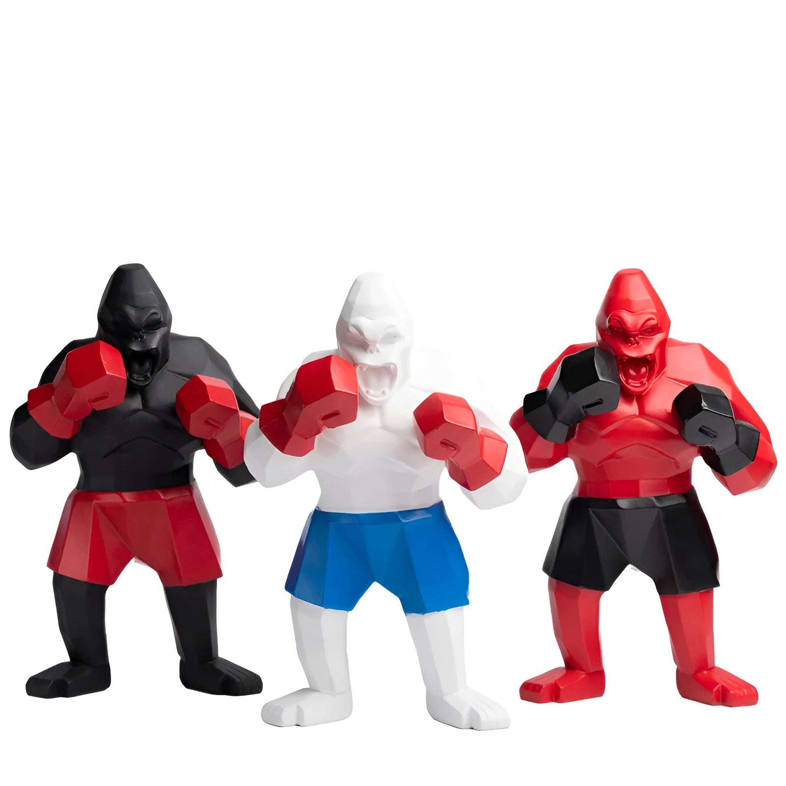ApePunch Statue- Boxen Geist Gorilla Harz Dekoration