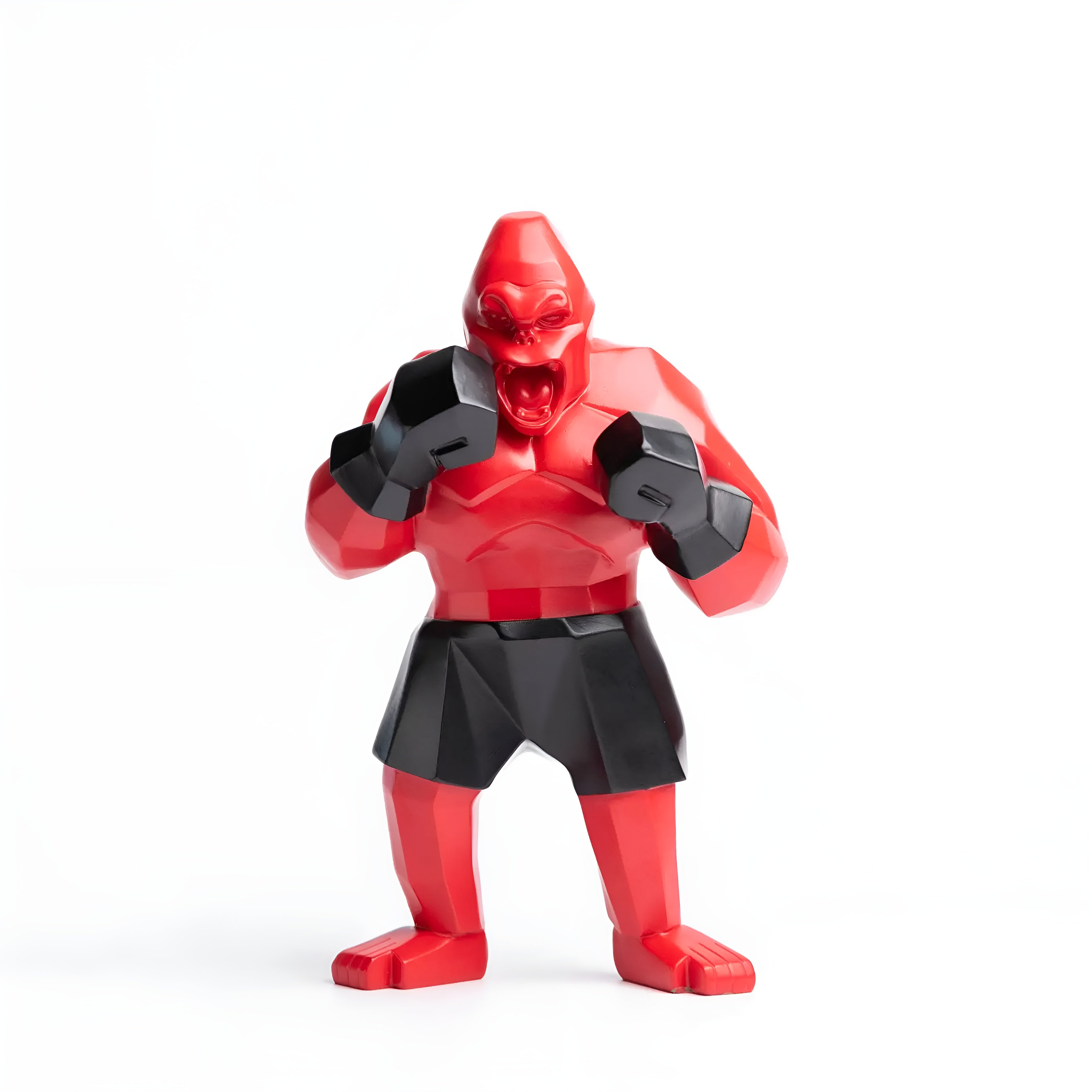 ApePunch Statue- Boxen Geist Gorilla Harz Dekoration