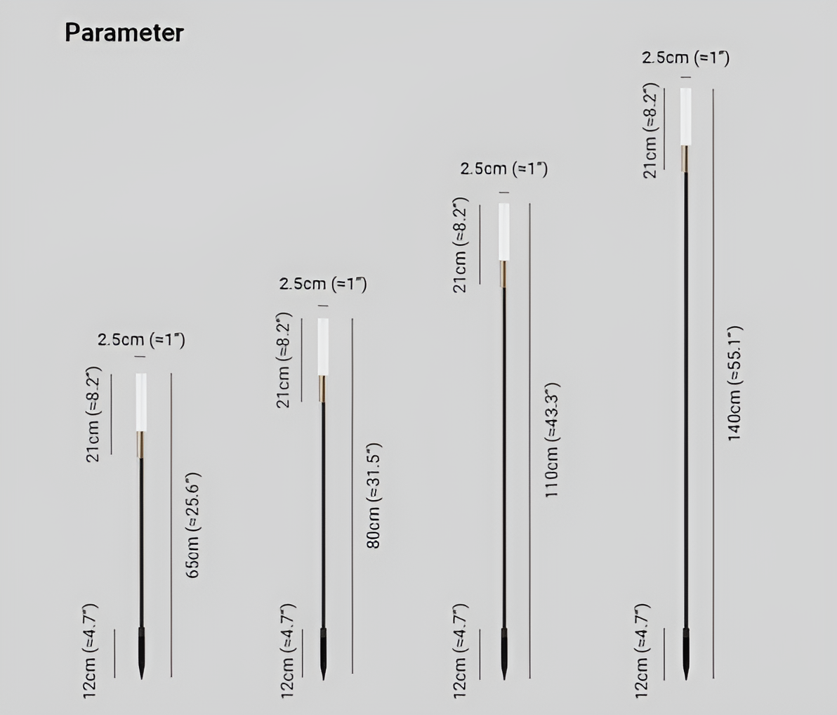 AuraShine - Moderne solarbetriebene Außenlampen