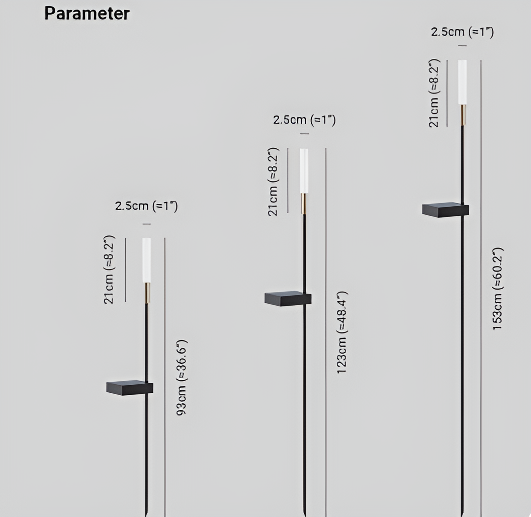 AuraShine - Moderne solarbetriebene Außenlampen