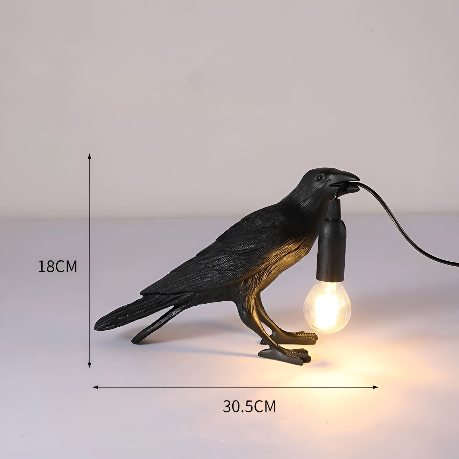 Avian Glow - E12 Lampe- LED Lucky Bird Tischlampe für stilvolles Ambiente