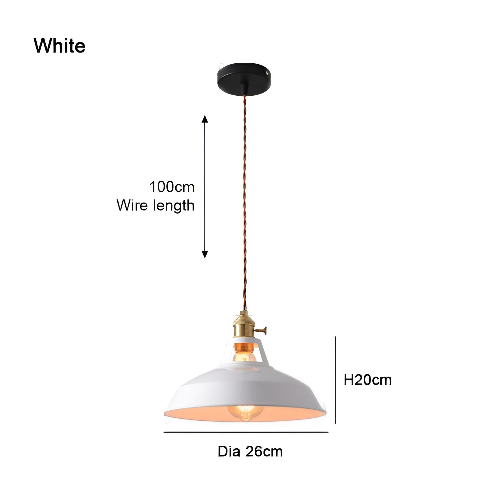 BarnFlare Deckenleuchten- Bunte industrielle LED Macaron Hängelampe