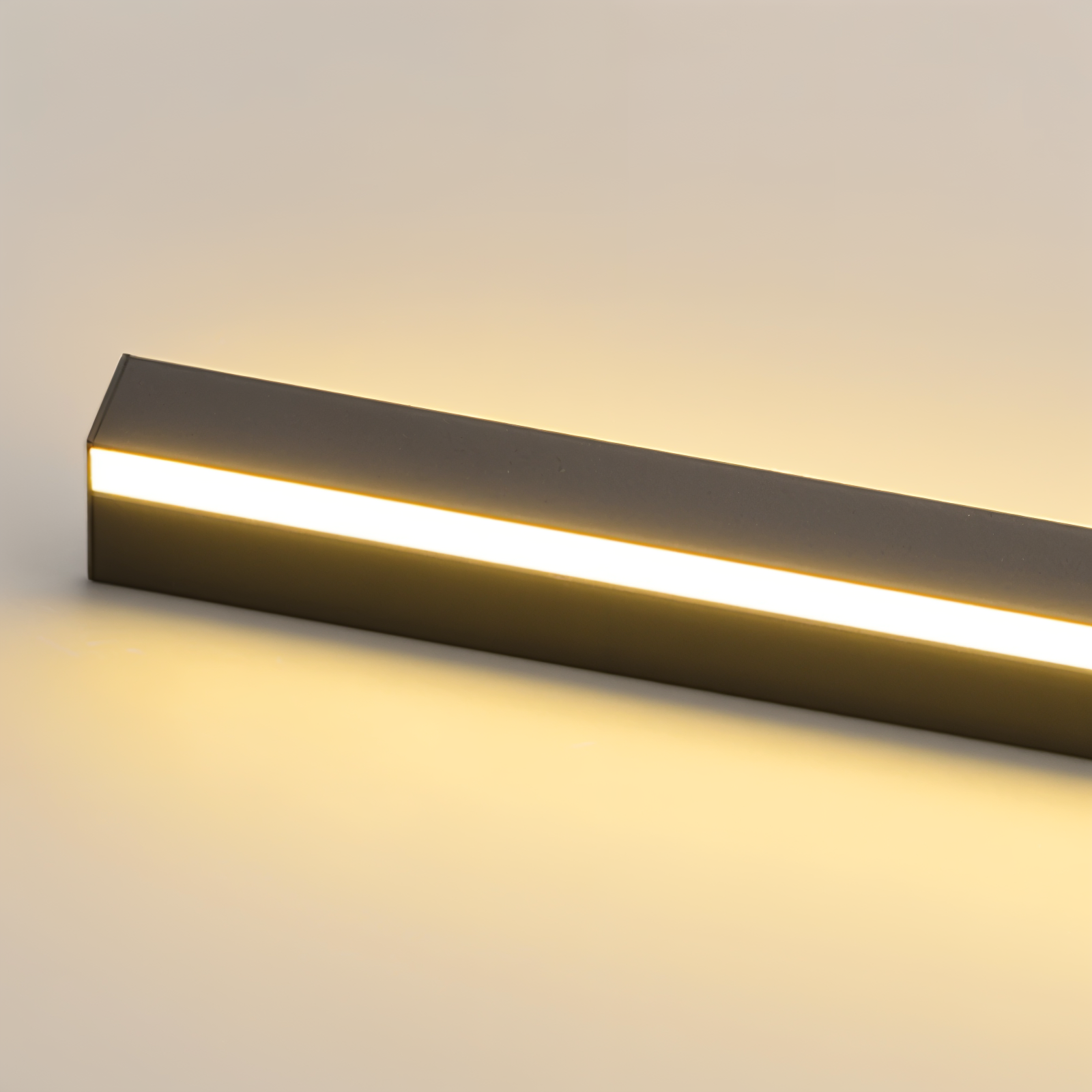 Strip Wandleuchte - Schwarz Weiß Linear Wandlampe - IP65 Wandleuchte Design - Innen Außenwandleuchten LED