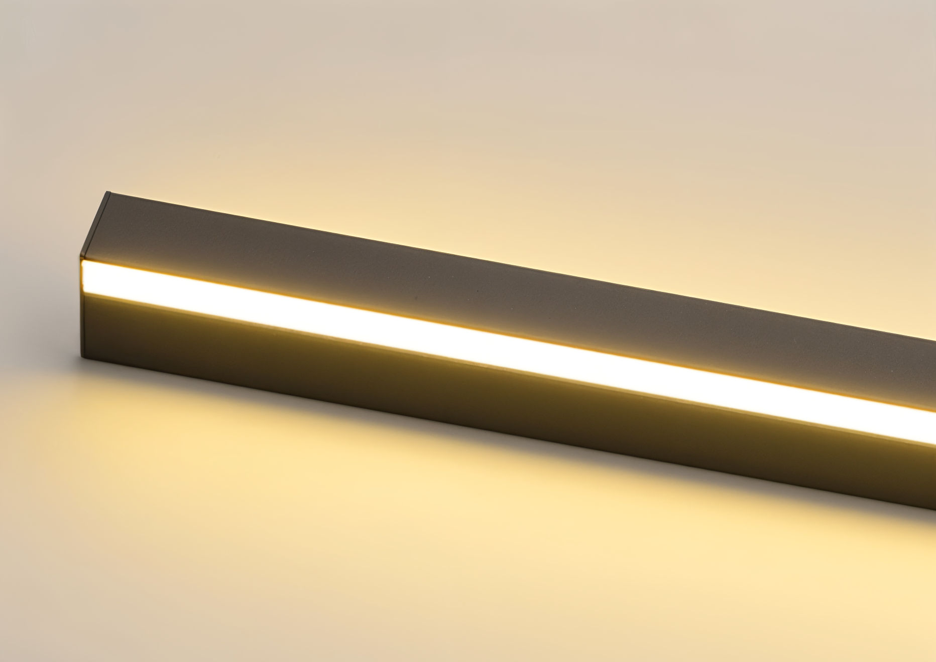 Strip Wandleuchte - Schwarz Weiß Linear Wandlampe - IP65 Wandleuchte Design - Innen Außenwandleuchten LED