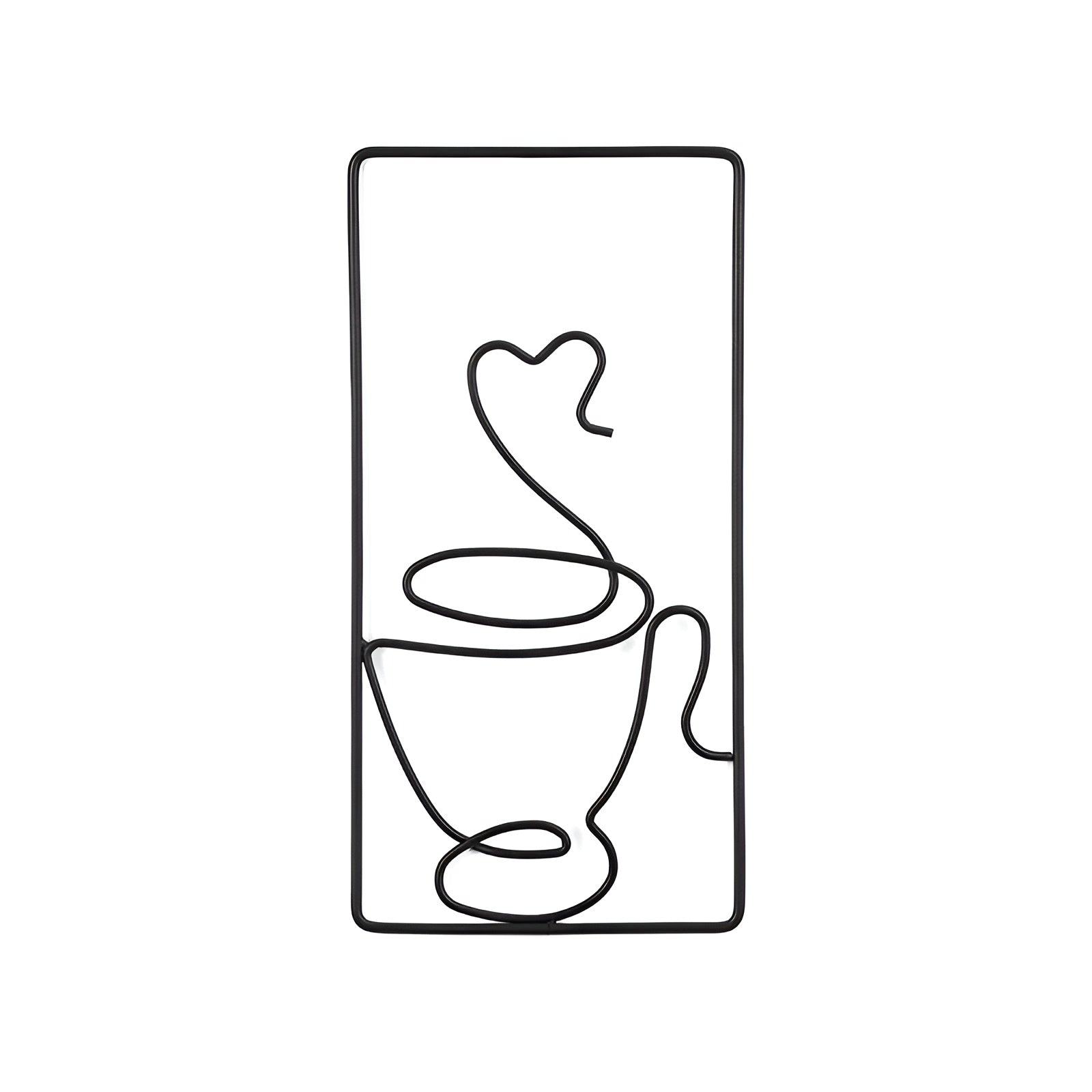 Brewtiful Cups - Ästhetische Kaffeetassen-Wandkunst für kreative Raumgestaltung