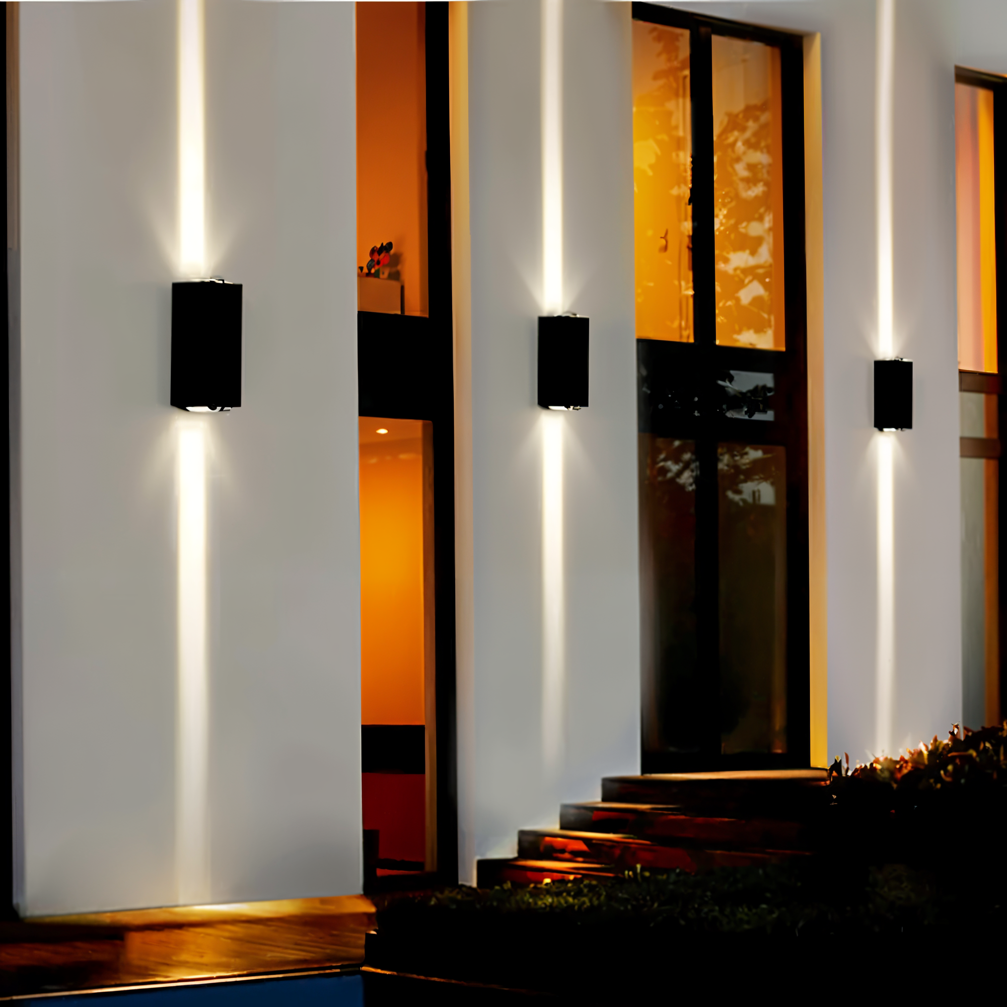 Wasserdichte Wandleuchten für Draußen und Innen - Moderne LED-Wandleuchte