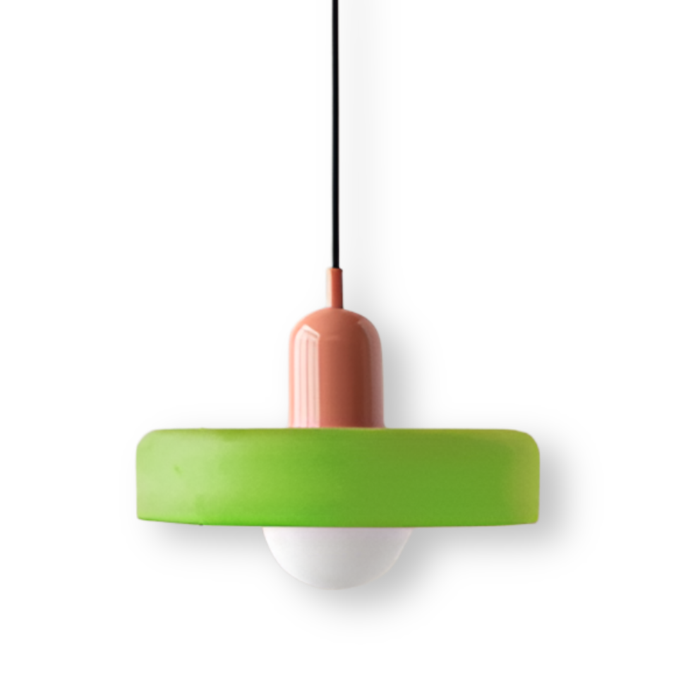 ChicChandelier – Bunte Hängelampe aus Glas, höhenverstellbar