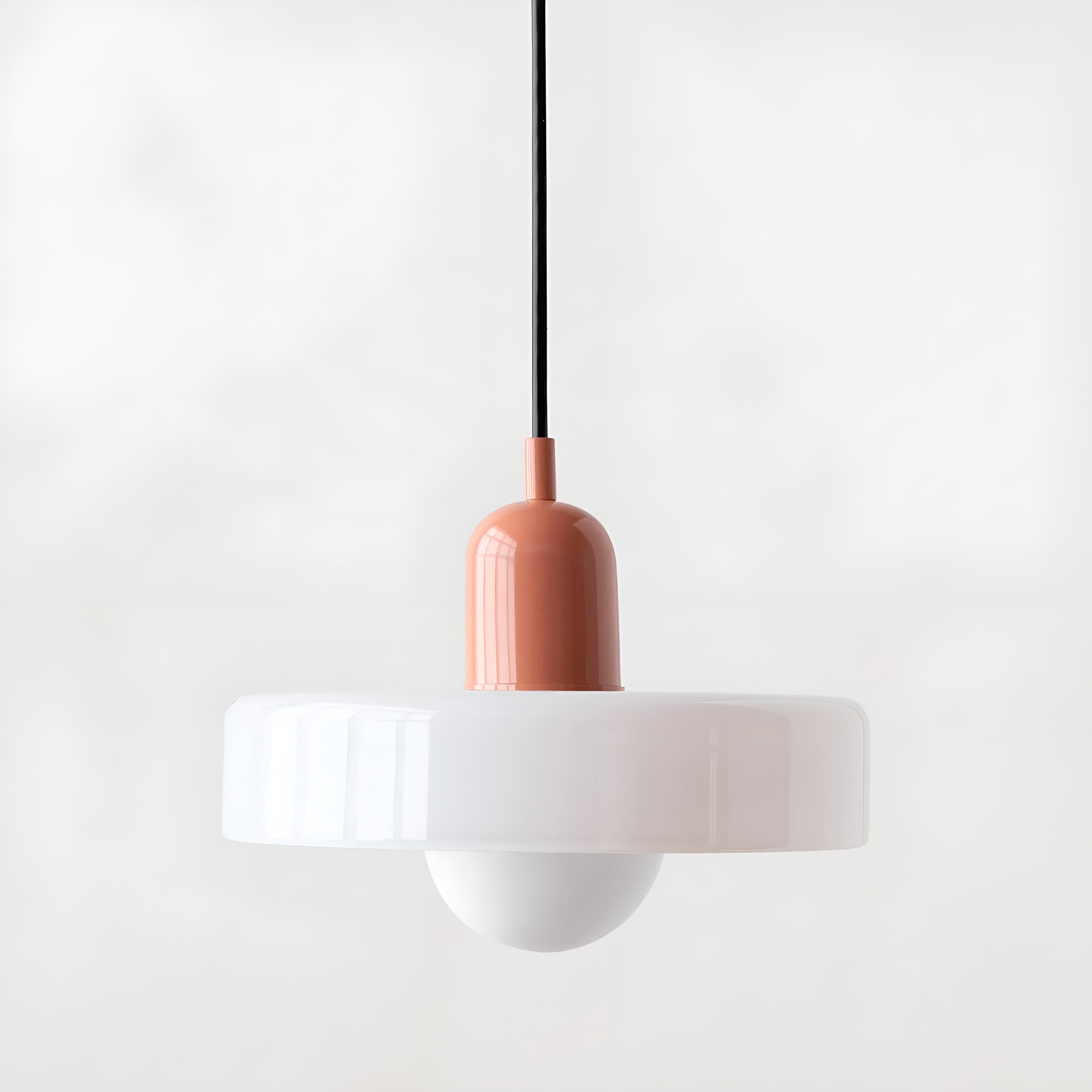 ChicChandelier – Bunte Hängelampe aus Glas, höhenverstellbar