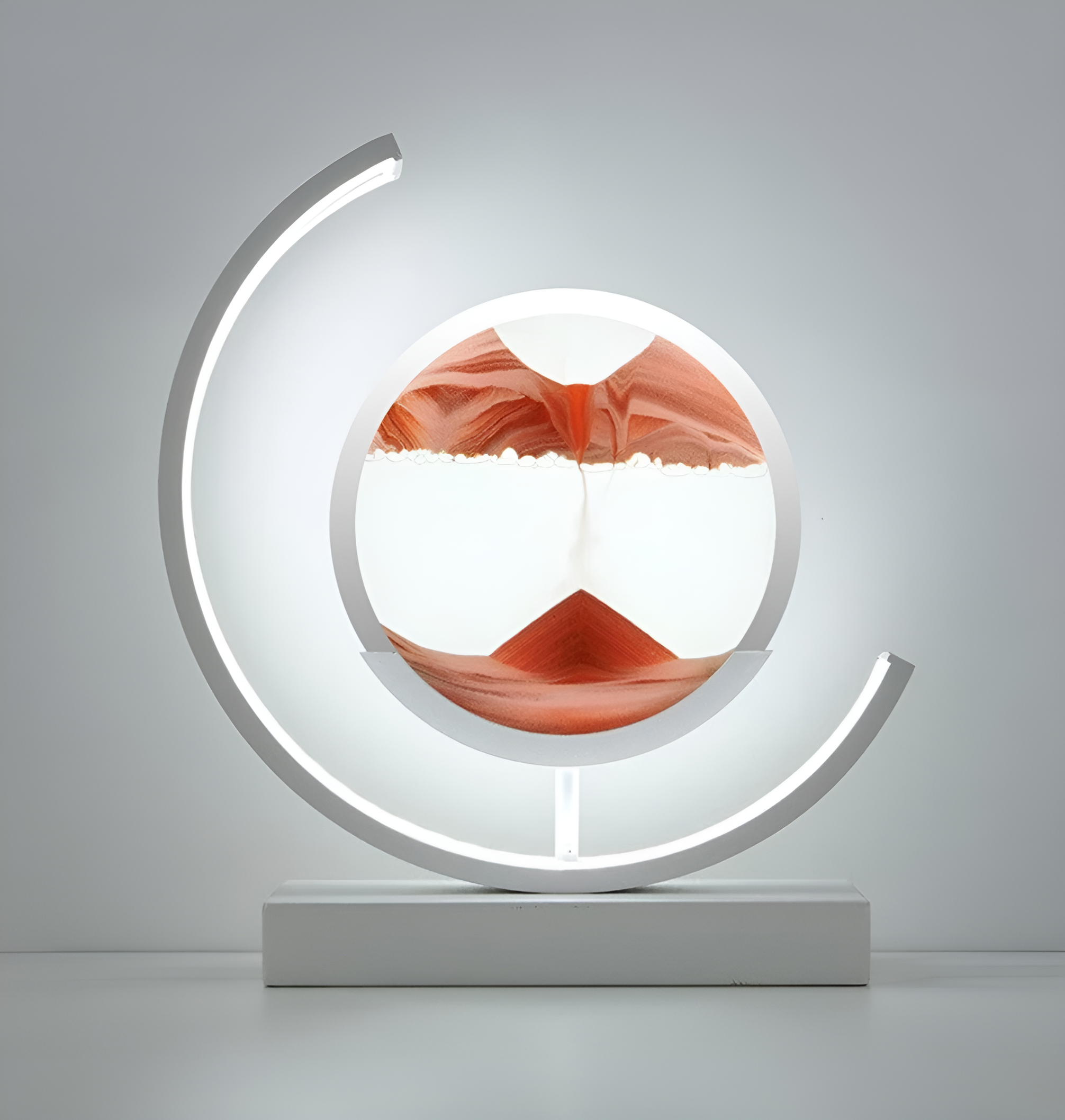 Sandscape - Fließender Sand LED Lampe 3D Treibsand Nachtlicht