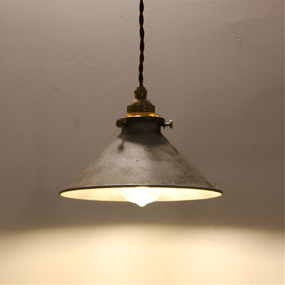 Conic Pendelleuchte - Industrial Licht Pendant - Vintage Hängelampe