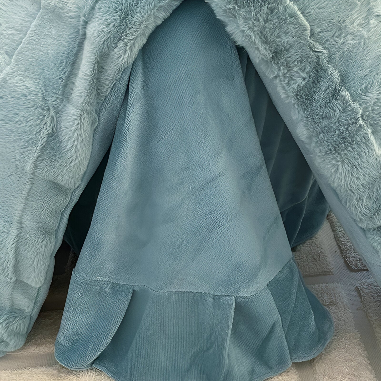 CoziVelour Bettwäsche - Ultraweiche Kunstfell Bettwäsche für Ganzjährigen Komfort
