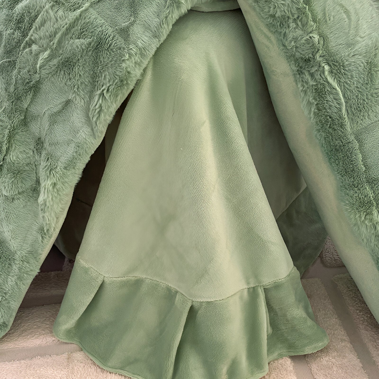 CoziVelour Bettwäsche - Ultraweiche Kunstfell Bettwäsche für Ganzjährigen Komfort