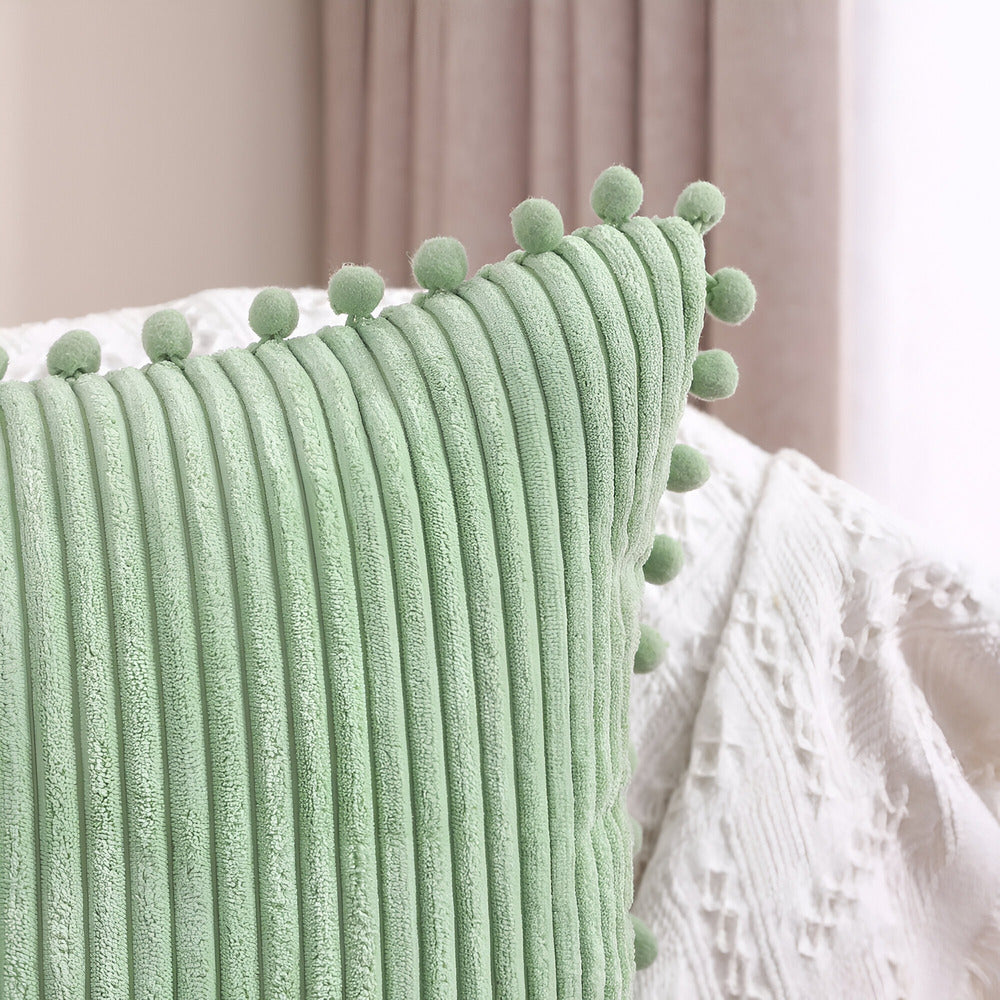 Dekorative Pom Pom Kissenbezüge für Gemütliche Wohnakzente