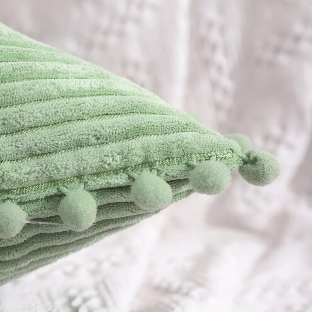 Dekorative Pom Pom Kissenbezüge für Gemütliche Wohnakzente