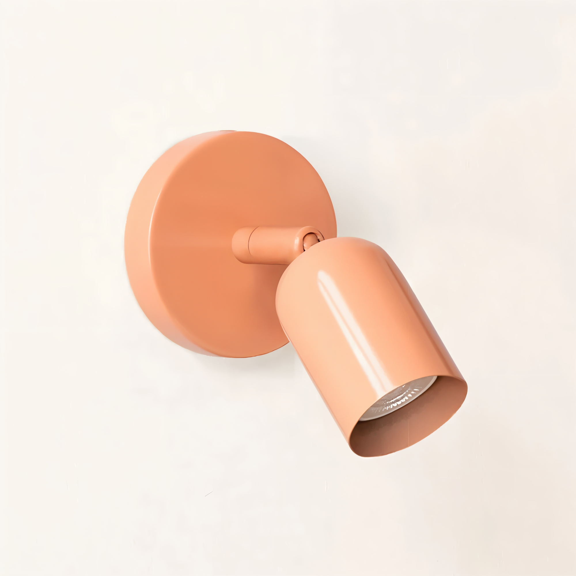 DownDazz Wandleuchte - Bunte Halbzylindrische Macaron Wandlampe - Minimalistische Wandleuchten LED