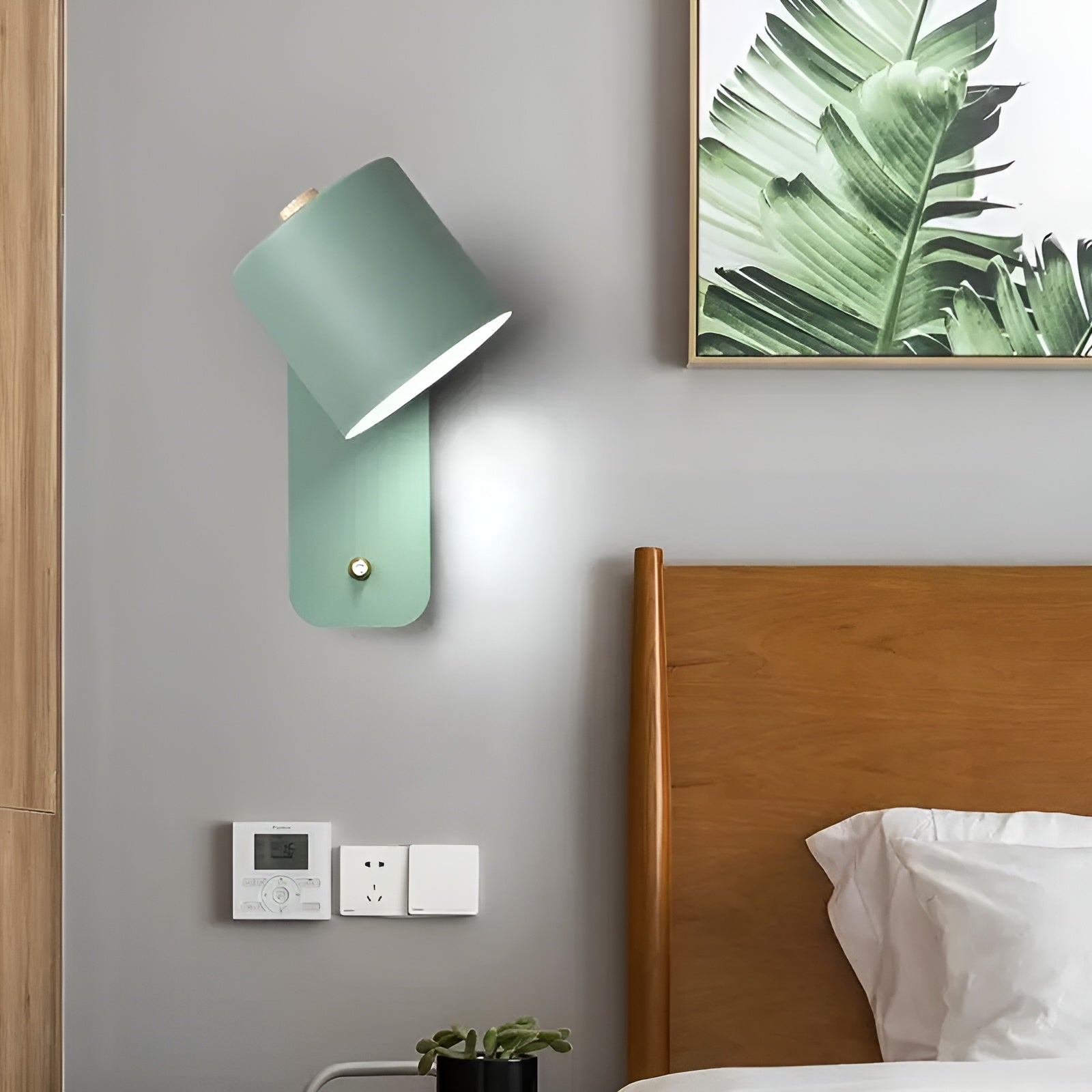 EasyPush WallLight - Drehbare Mini Cylinder LED Lampe