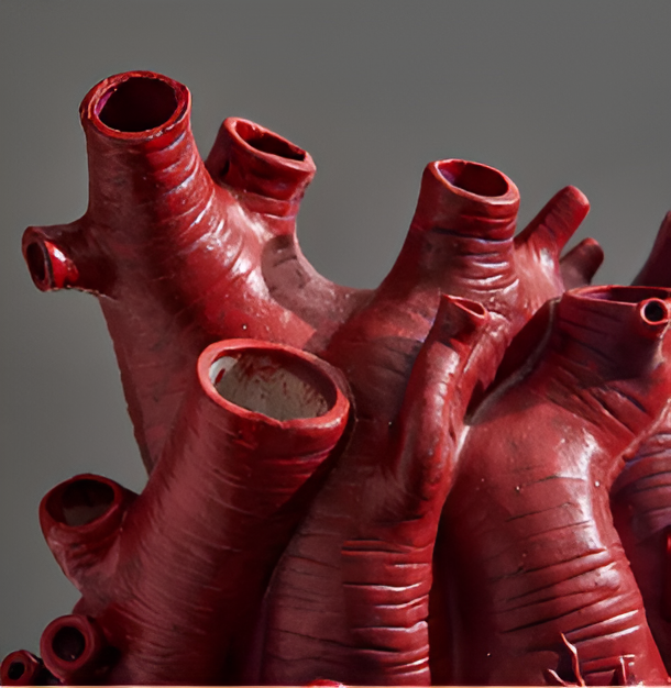 EcoHeart - Bambus & Holz Lebendige Vase in Herzform