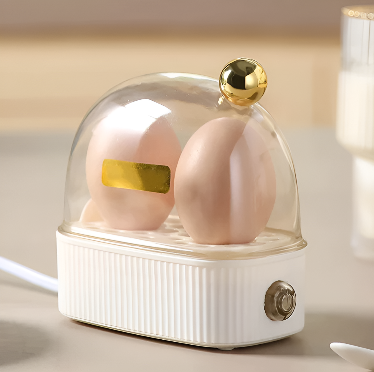 Kleiner Eierkocher - Eierkocher für Zuhause - Schnelles und einfaches Eierkochen