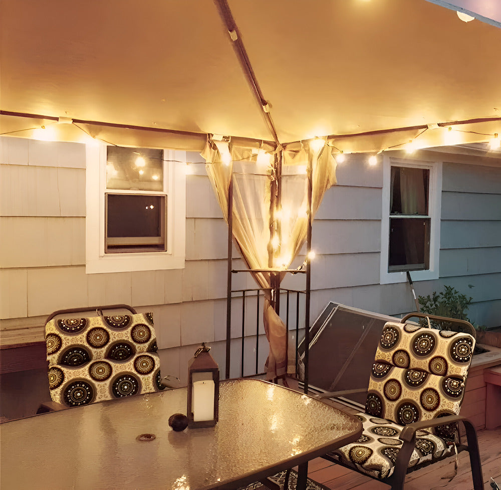 ElectriBulb Lichterkette - G40 Globe LED Außenbeleuchtung - IP44 & Bruchsichere Gartenbeleuchtung