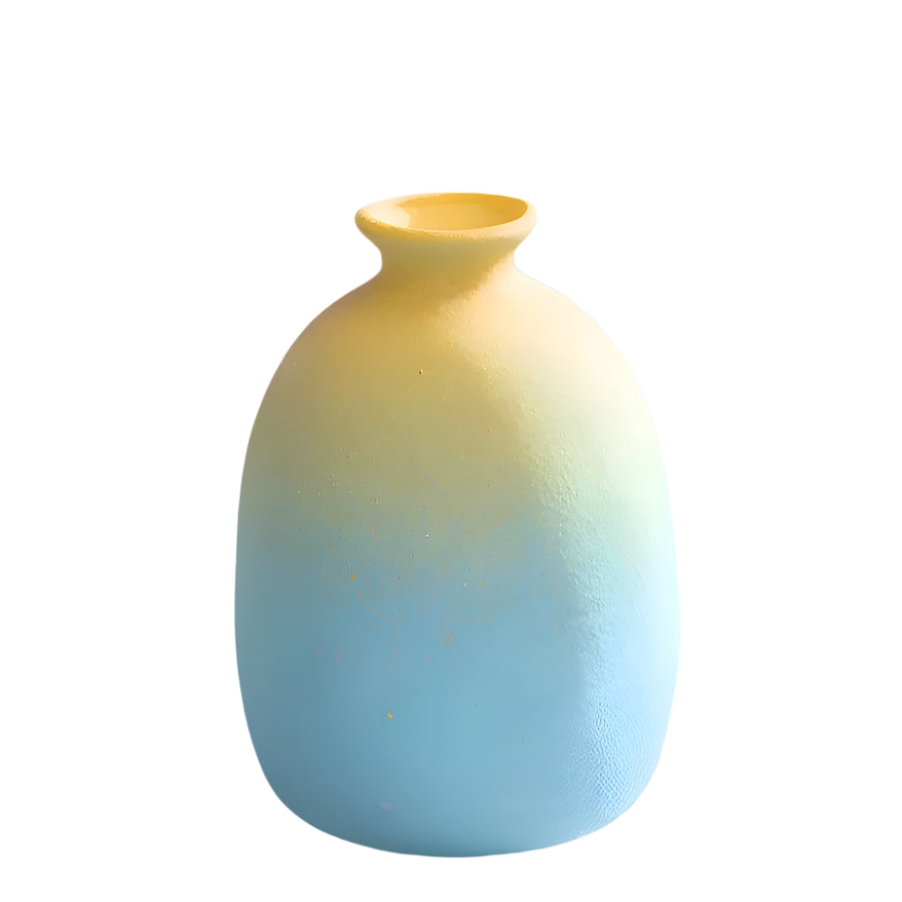 Elegante Keramikvase in Macaron Farben für zeitgemäße Inneneinrichtung