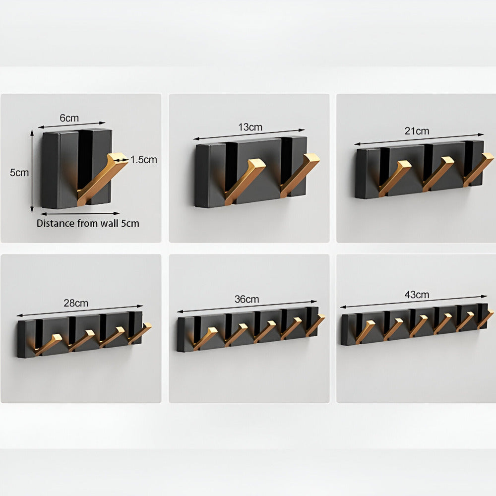 Elegante Wandgarderobe für Einfache Aufbewahrung - Nachhaltiges und Platzsparendes Design