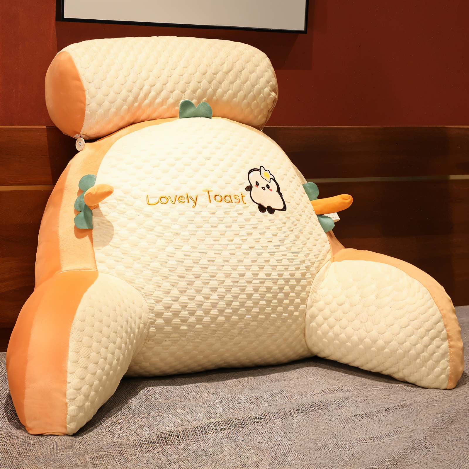 FlexCush - Ergonomisches Taillenkissen - Multifunktionales Plüschkissen für Ultimative Entspannung