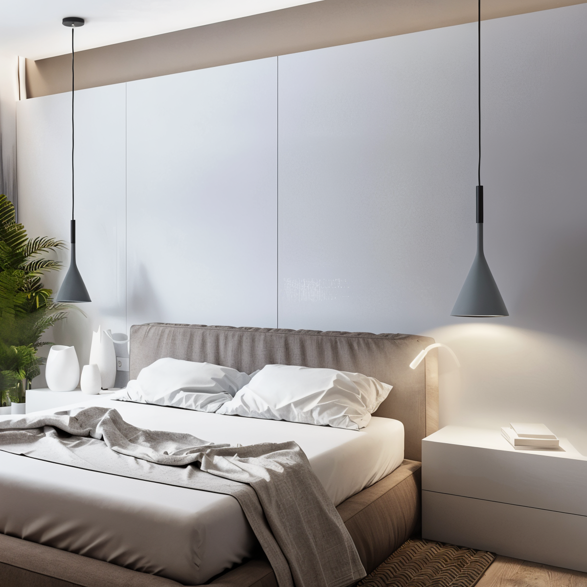 Moderne Konische Pendelleuchte - Nordische Deckenleuchte