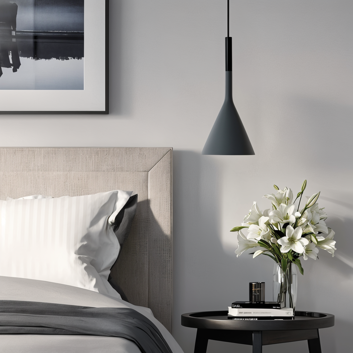 Moderne Konische Pendelleuchte - Nordische Deckenleuchte