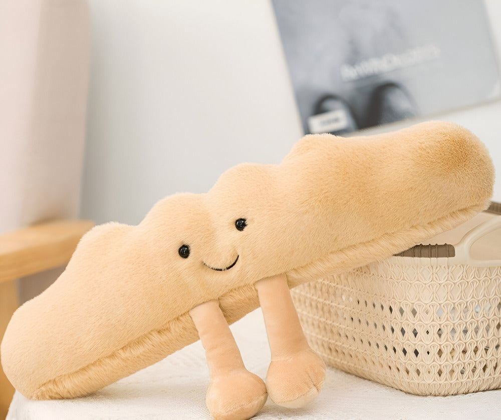 Gemütliches Backwaren Themen Plüschkissen für die Wohnkultur