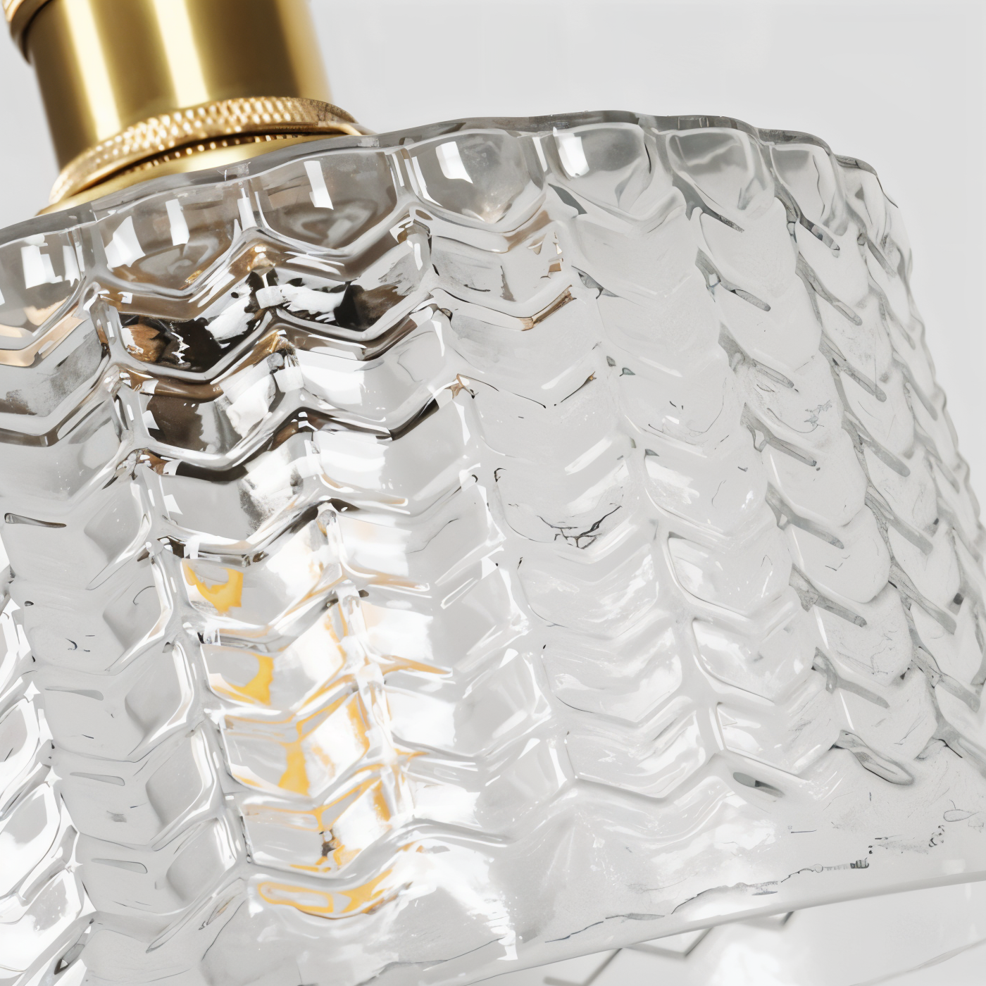 GlamourGlass Pendelleuchte - Vintage Grün Hängelampe - Zylindrische Leuchte