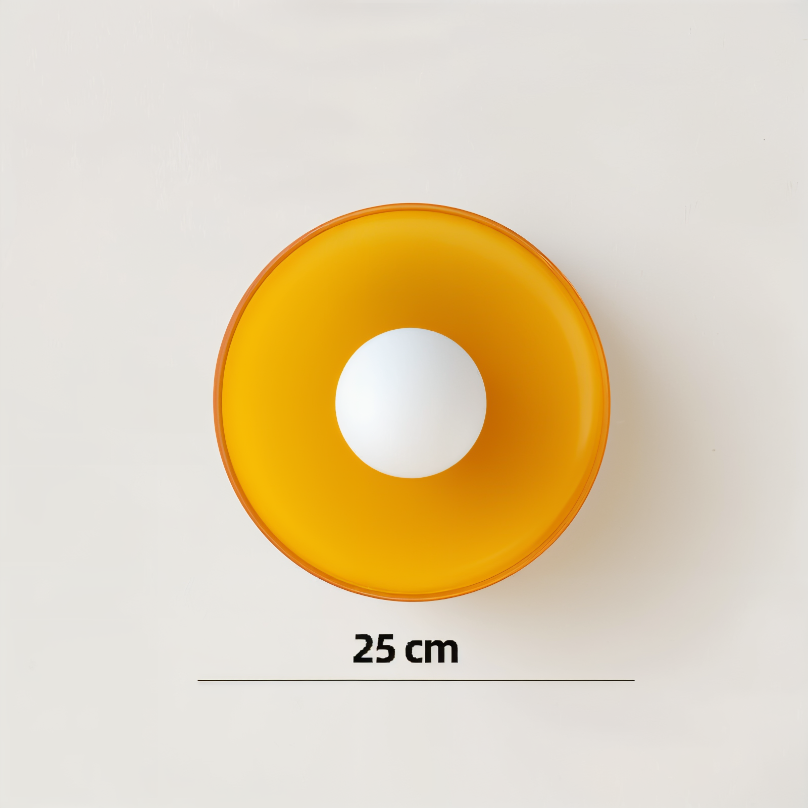 OrangeBeam Nordische Deckenleuchte- Halbbündige Deckenleuchten aus Glas