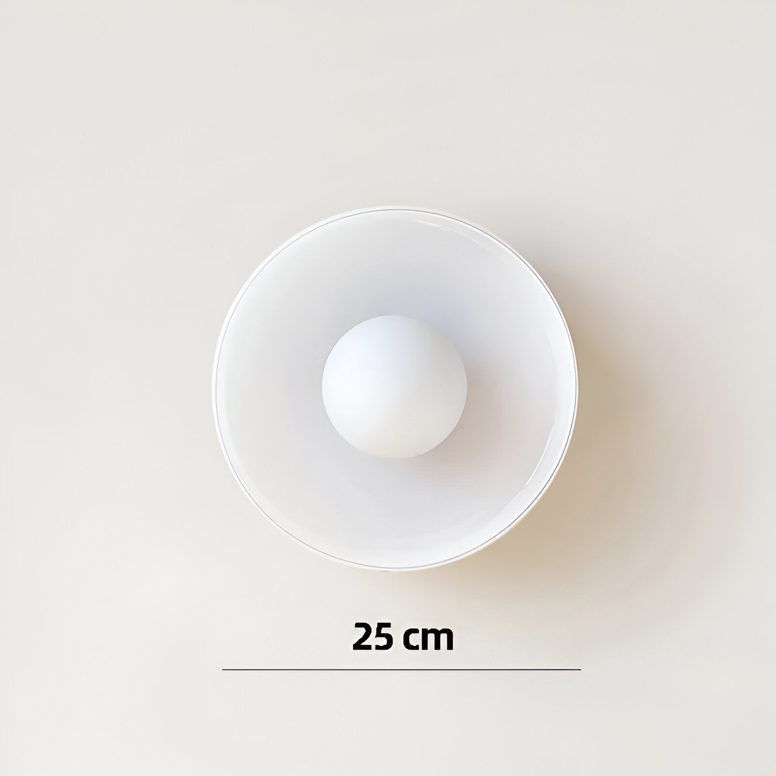 OrangeBeam Nordische Deckenleuchte- Halbbündige Deckenleuchten aus Glas