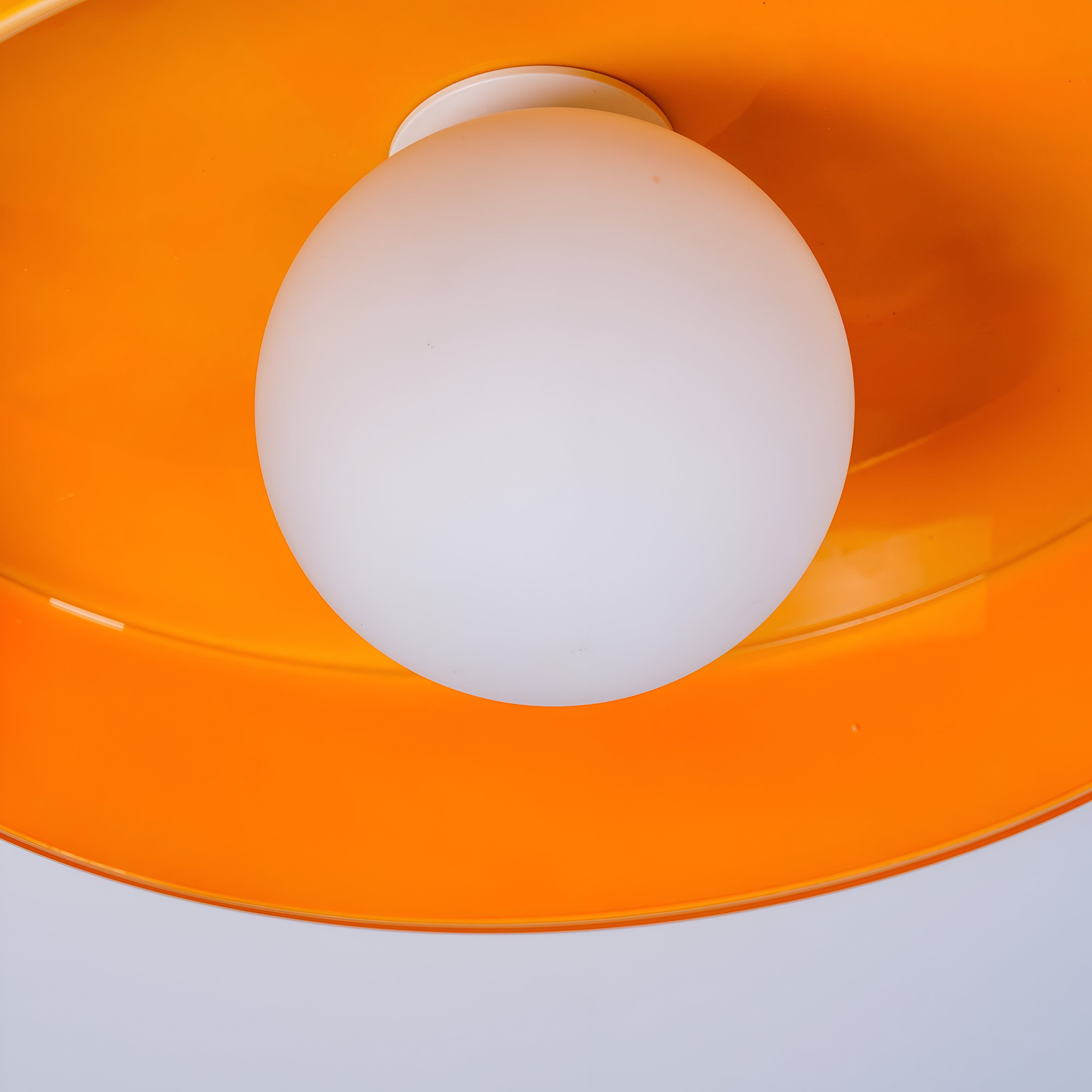 OrangeBeam Nordische Deckenleuchte- Halbbündige Deckenleuchten aus Glas