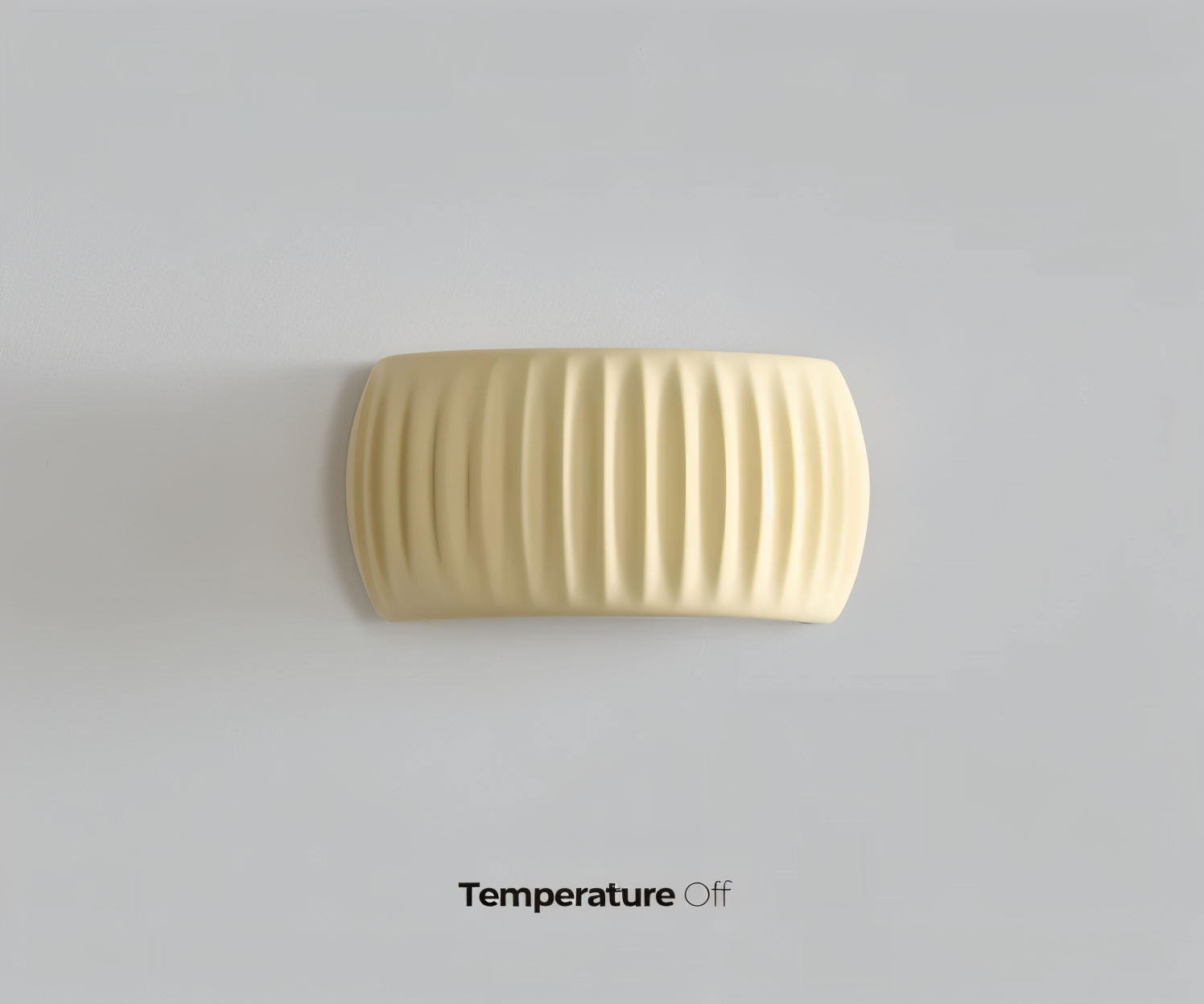 Grün Gerippte Wandleuchte - Artistic Macaron Lampe - Harz Nordic Beleuchtung