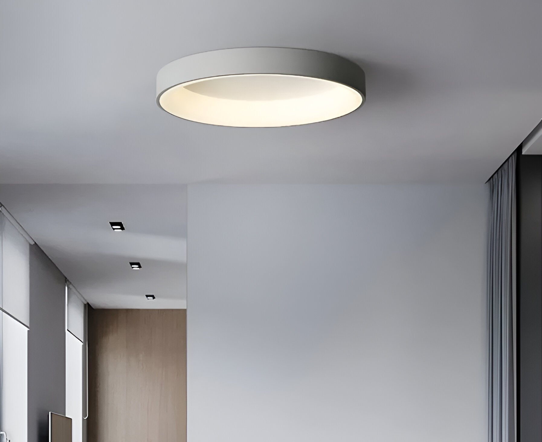 Halo Shine - Runde LED-Deckenleuchte - Deckenanbauleuchte