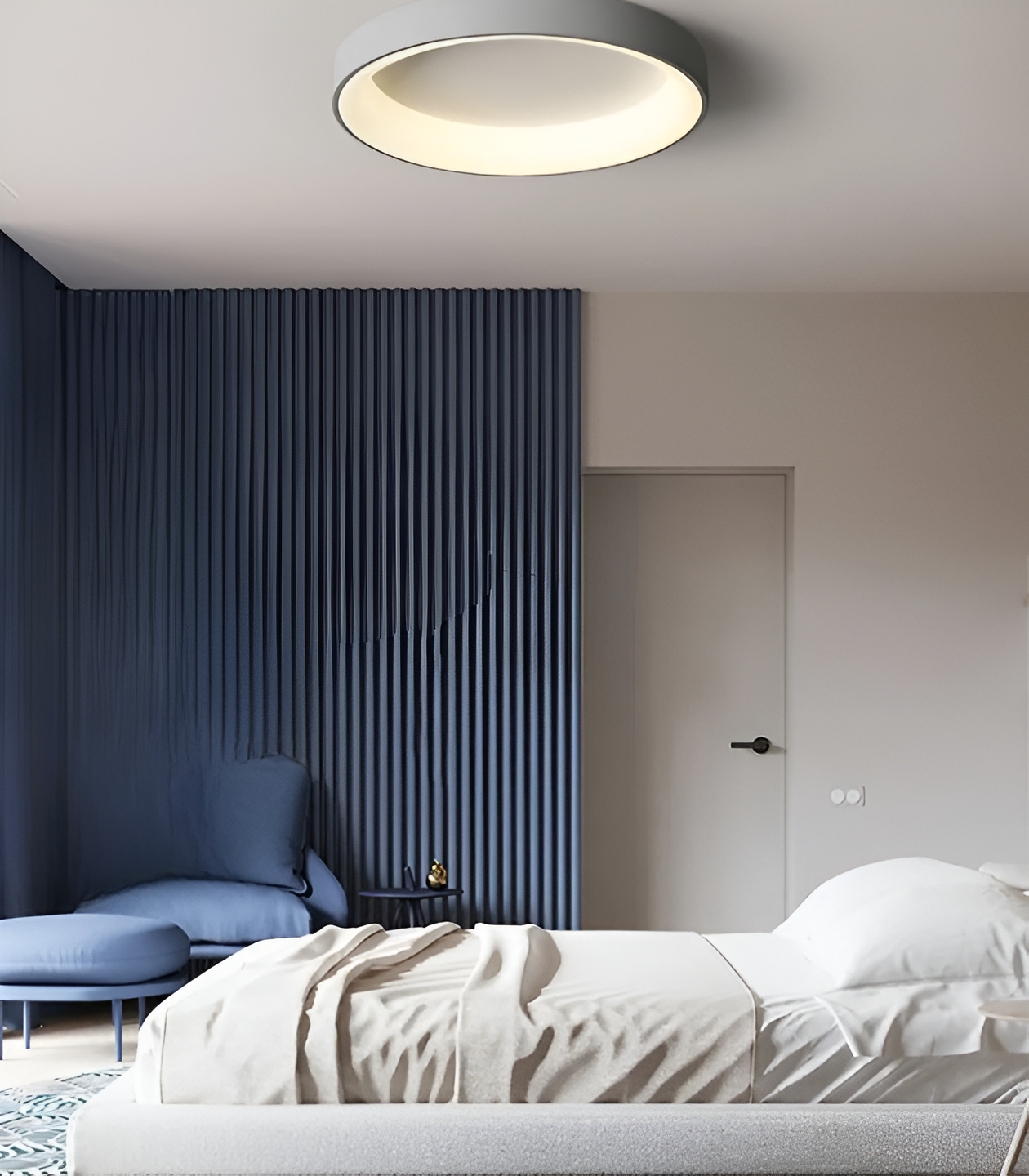 Halo Shine - Runde LED-Deckenleuchte - Deckenanbauleuchte