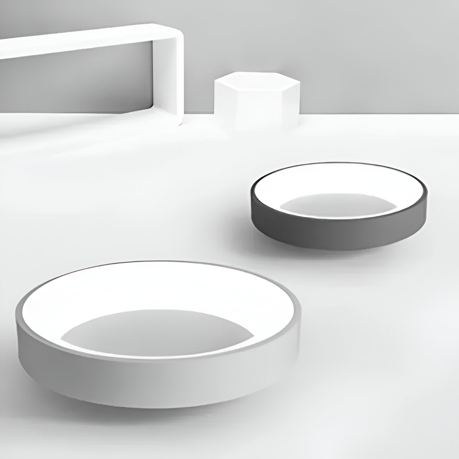 Halo Shine - Runde LED-Deckenleuchte - Deckenanbauleuchte