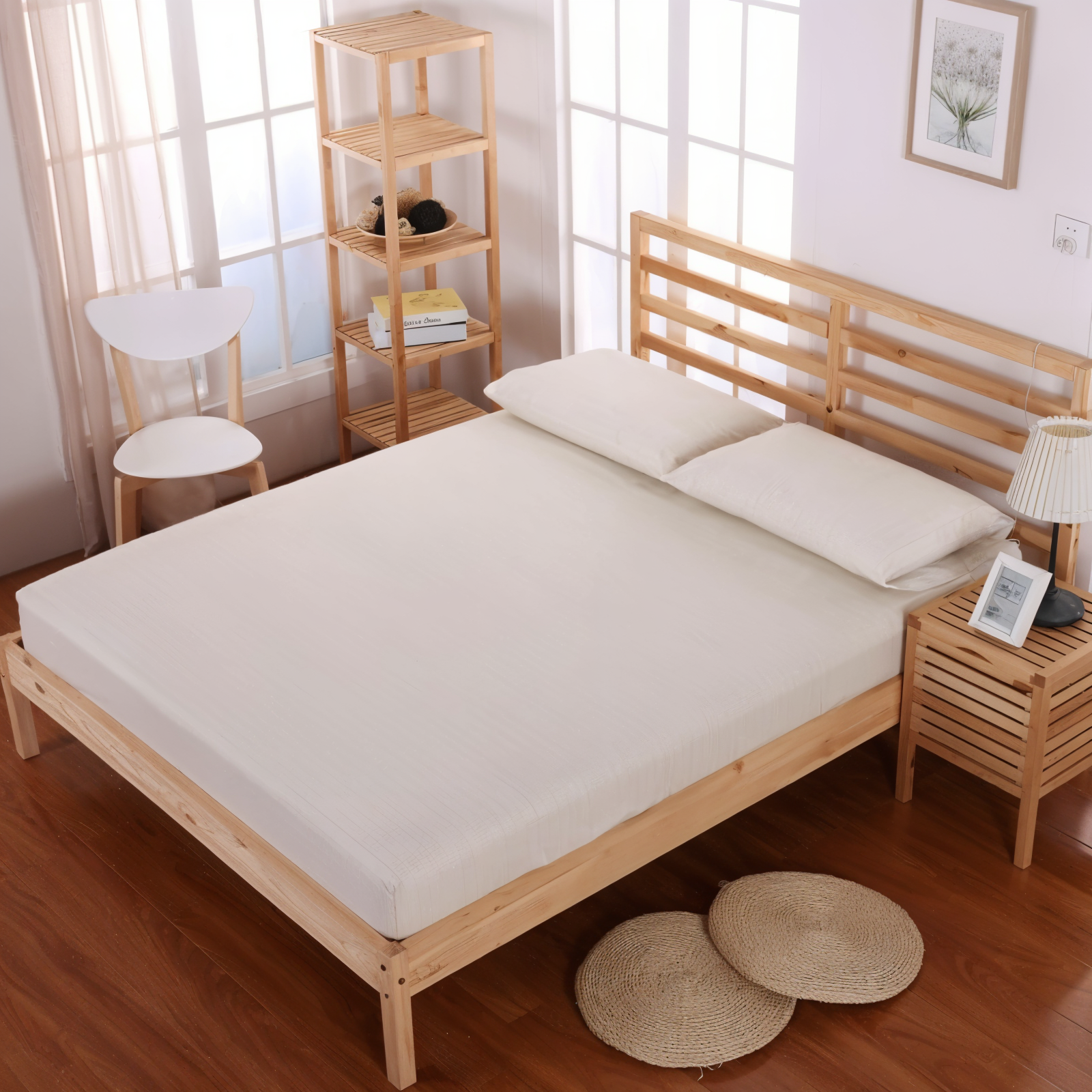 Hochwertiges Leitfähiges Erdungslaken - Geerdetes Spannbetttuch - Einzel-/Doppel-Erdungsspannbetttuch