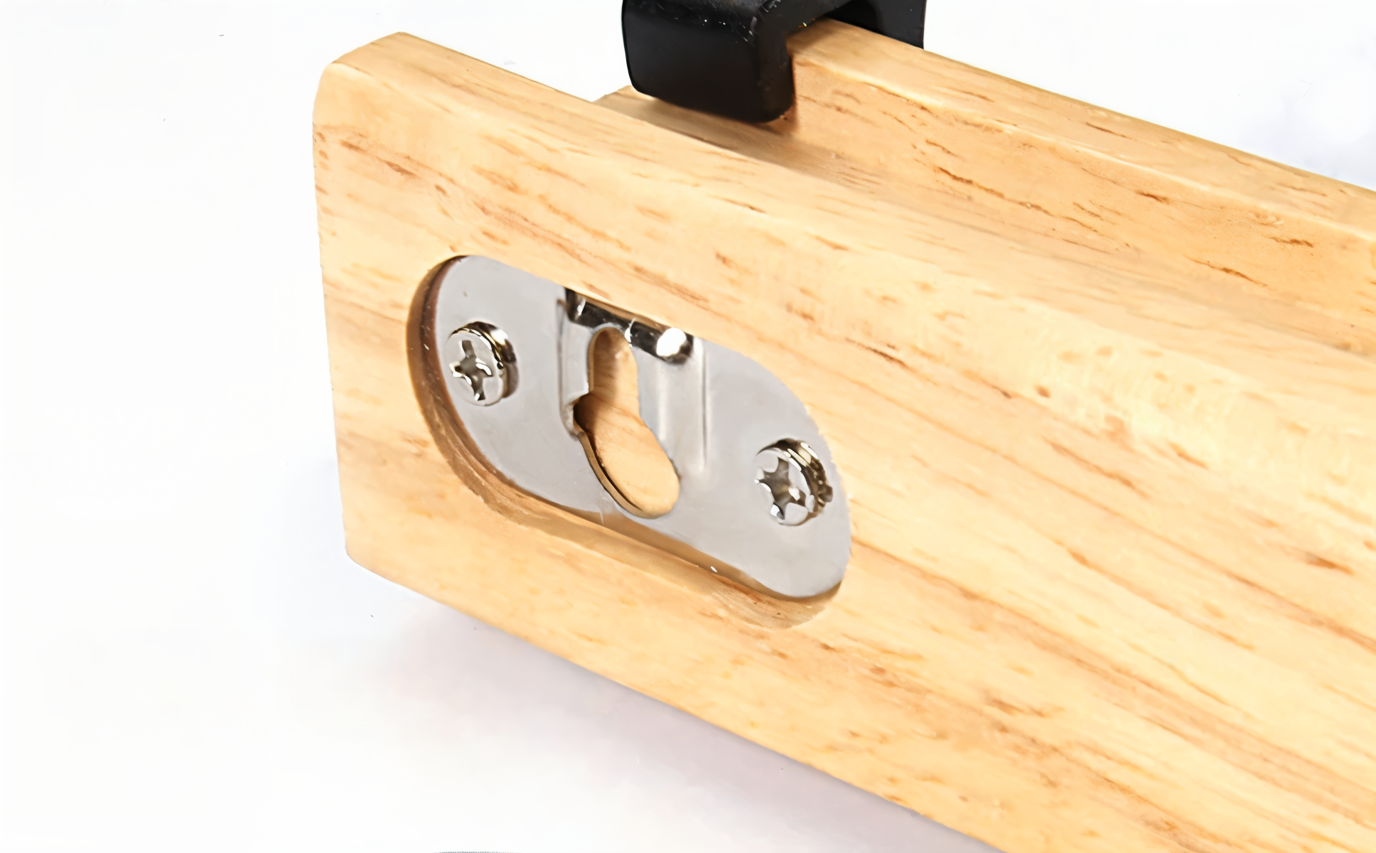 HookMov Kleiderhänger - Multifunktionaler Wandhalter aus Holz mit Aluminiumhaken