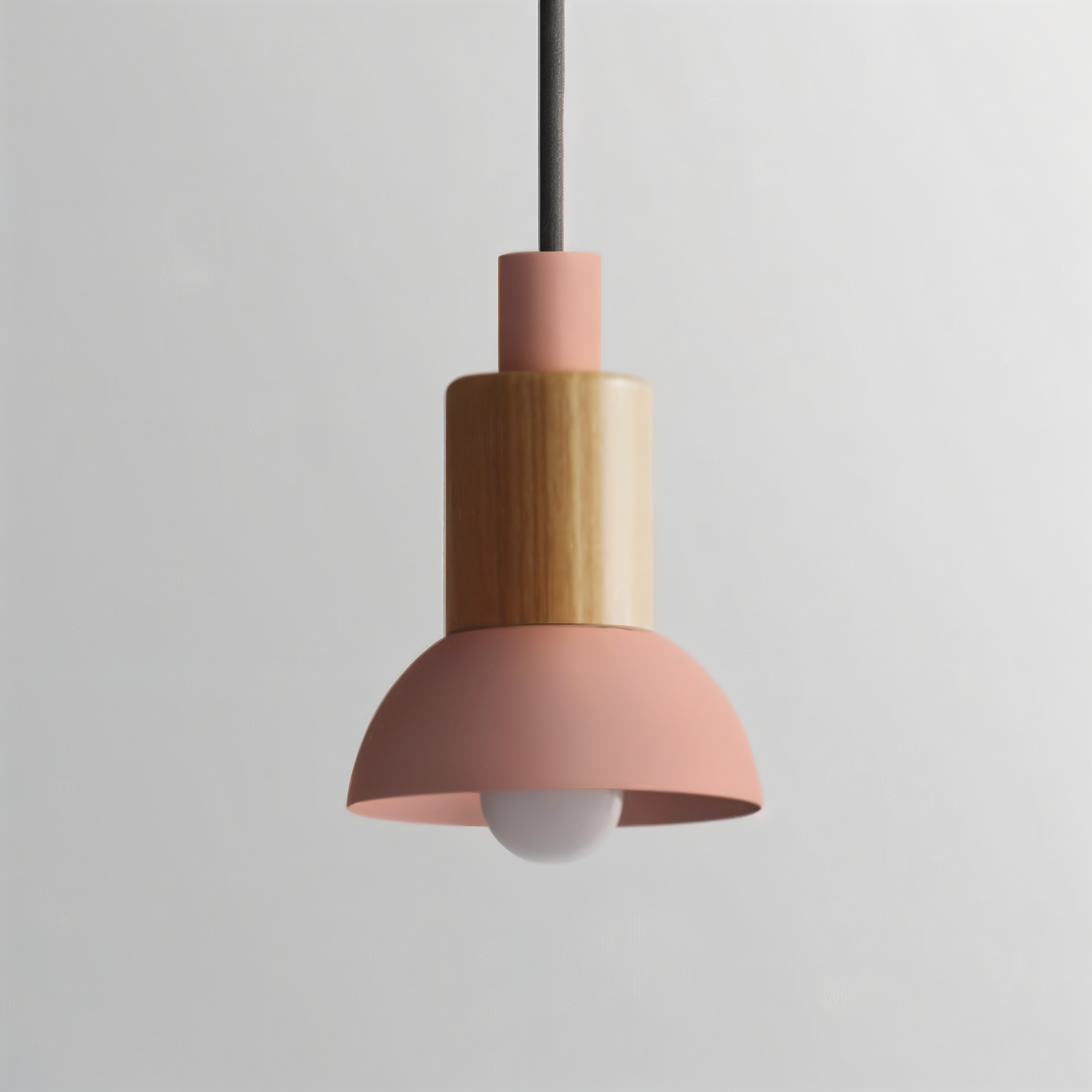 HueDrop Pendelleuchte - Bunte Scheibe, Trommel und Kuppel Makrone Hängelampe