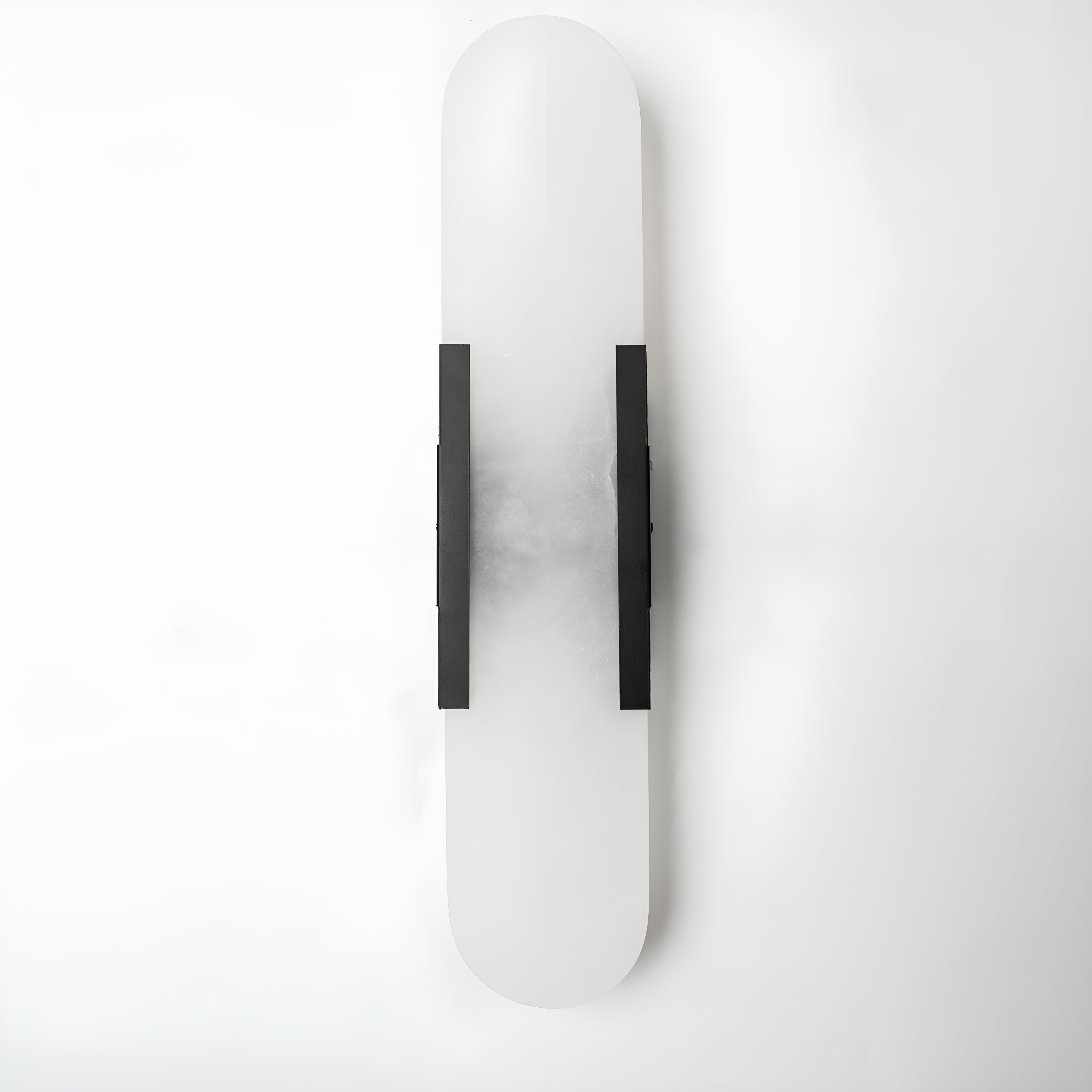 Lavish Alabaster Wandleuchte - Moderne Kupfer-Wandleuchte - LED-Wandleuchter