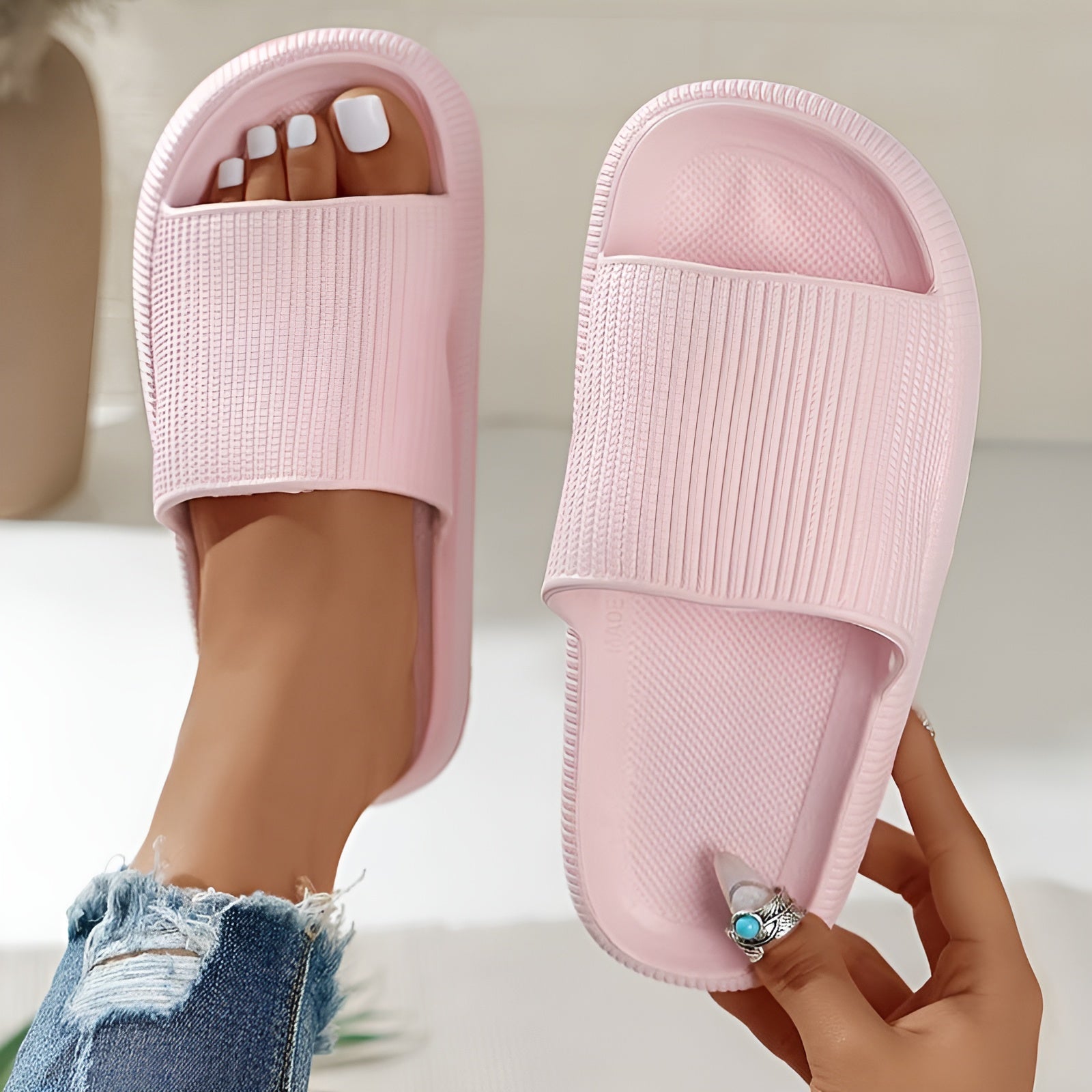Lilly - Ergonomische, Rutschfeste Cloud-Cushion-Sandalen für Frauen